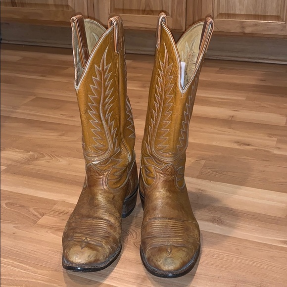 Tony Lama Shoes | Cowboy Boots Vintage Size 105d | Poshmark